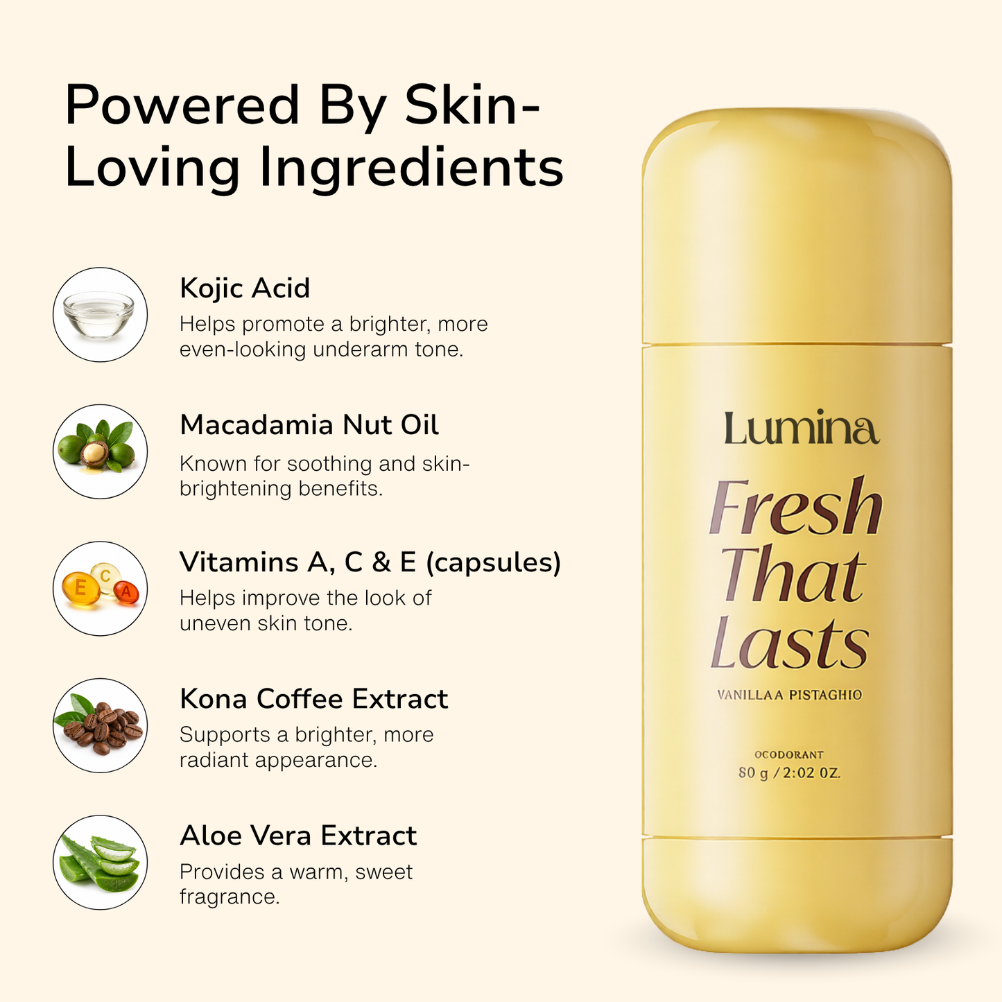 Lumina Skin Brightening Deodorant